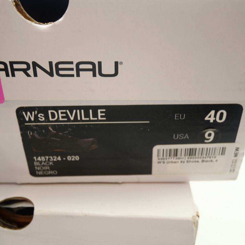 Louis Garneau Women's 9 Deville Cycling Shoes BLACK Size 40 NEW - Picture 12 of 12